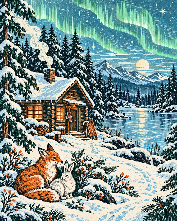 The cover of the Winter Hollow deck