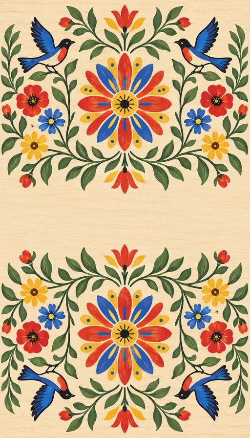 The back of the Painted Meadow cards